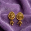 Gold-Plated Floral Drop Earrings