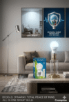 Crompton Dynaray 9W LED Bulb B22 | Cool Daylight