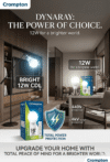 1774253268868 Crompton Dynaray 12W LED Bulb | B22 Base | Cool Daylight