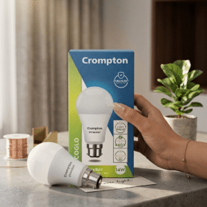 Crompton Dynaray 14W LED Bulb | B22 Base | Bright & Reliable Lighting