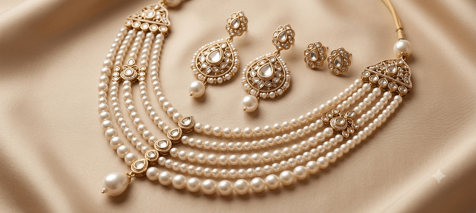 Gold-Plated Floral Drop Earrings