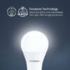 Crompton Dynaray 18W LED Bulb | B22 Base | Cool Daylight