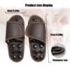 Acupressure Magnetic Therapy Slippers for Foot Massage & Relaxation